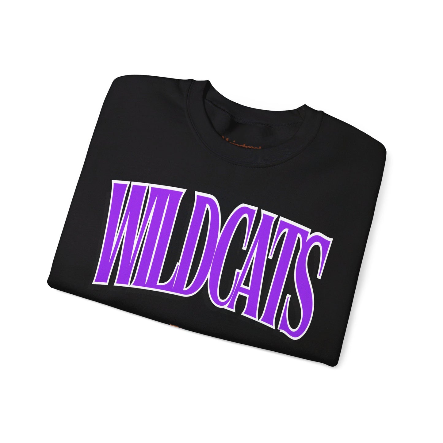 Vintage Style Wildcats Crest Crewneck Sweatshirt