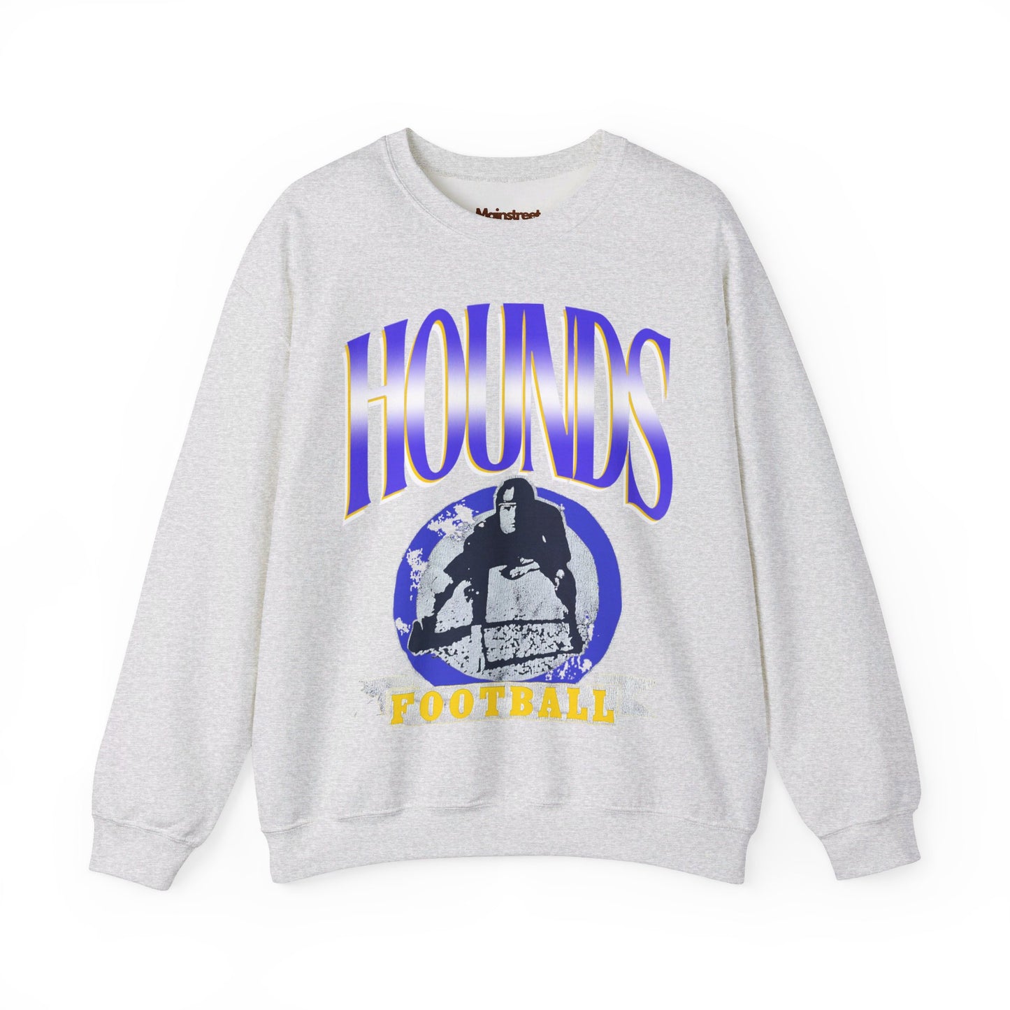 Vintage Style Hounds Football Crewneck Sweatshirt