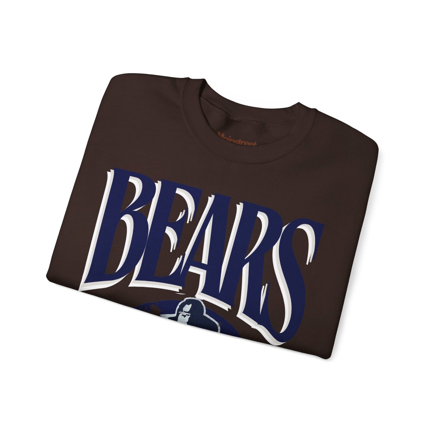 Vintage Style Bears Football Crewneck Sweatshirt