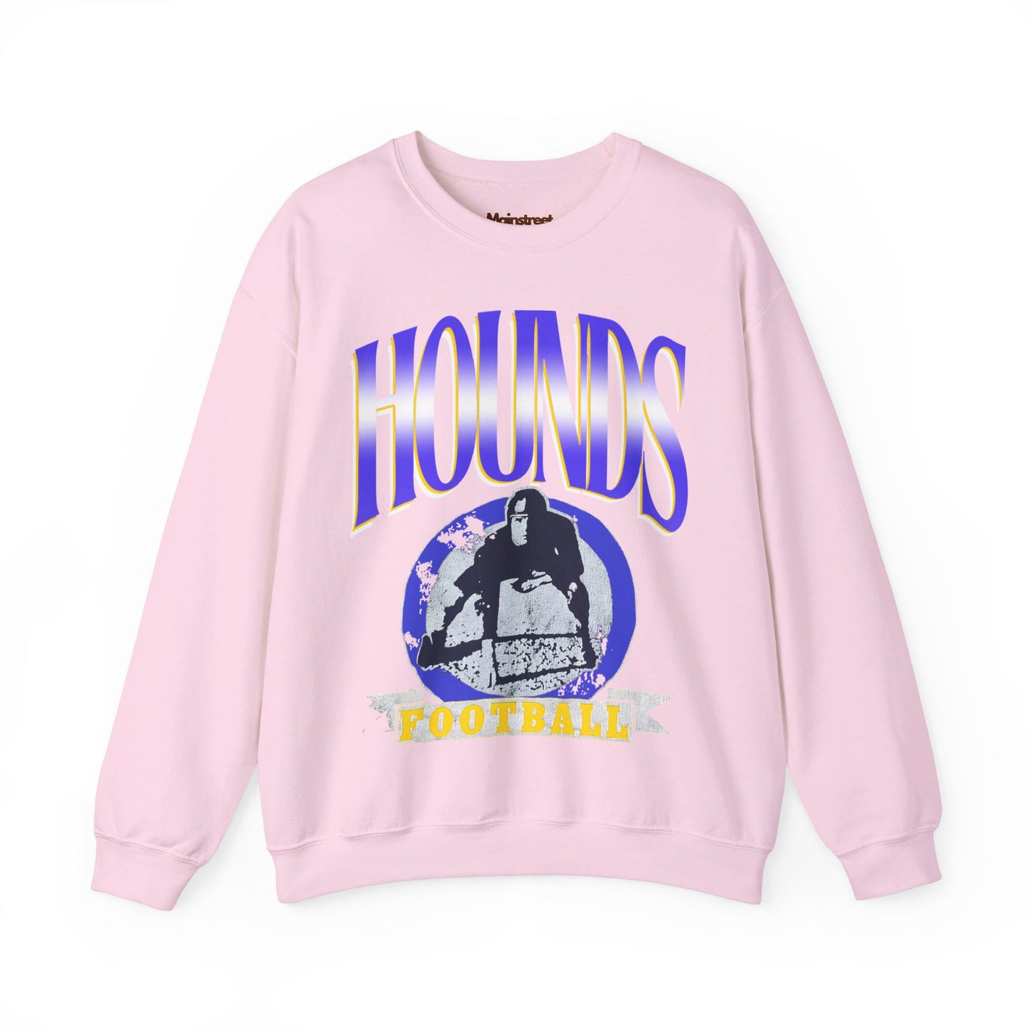 Vintage Style Hounds Football Crewneck Sweatshirt