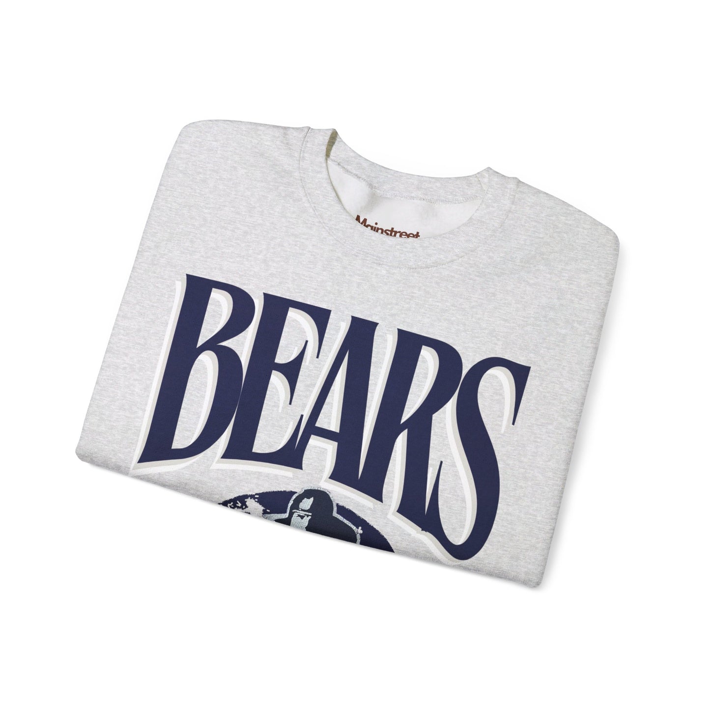 Vintage Style Bears Football Crewneck Sweatshirt