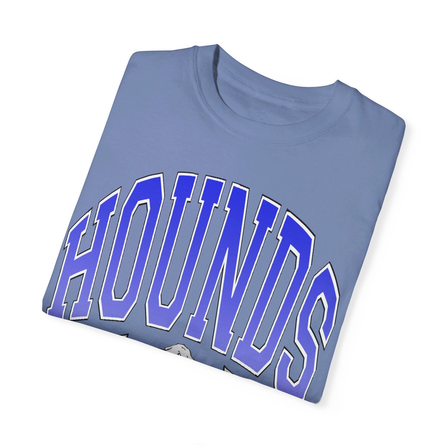 Vintage Style Hounds Crest Garment-Dyed T-shirt