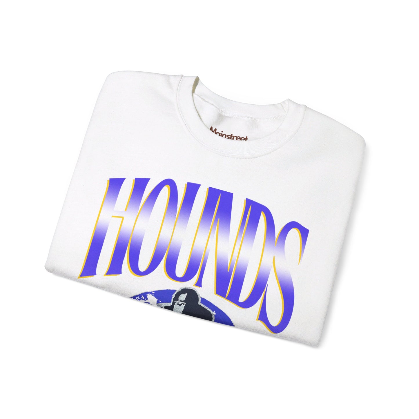 Vintage Style Hounds Football Crewneck Sweatshirt