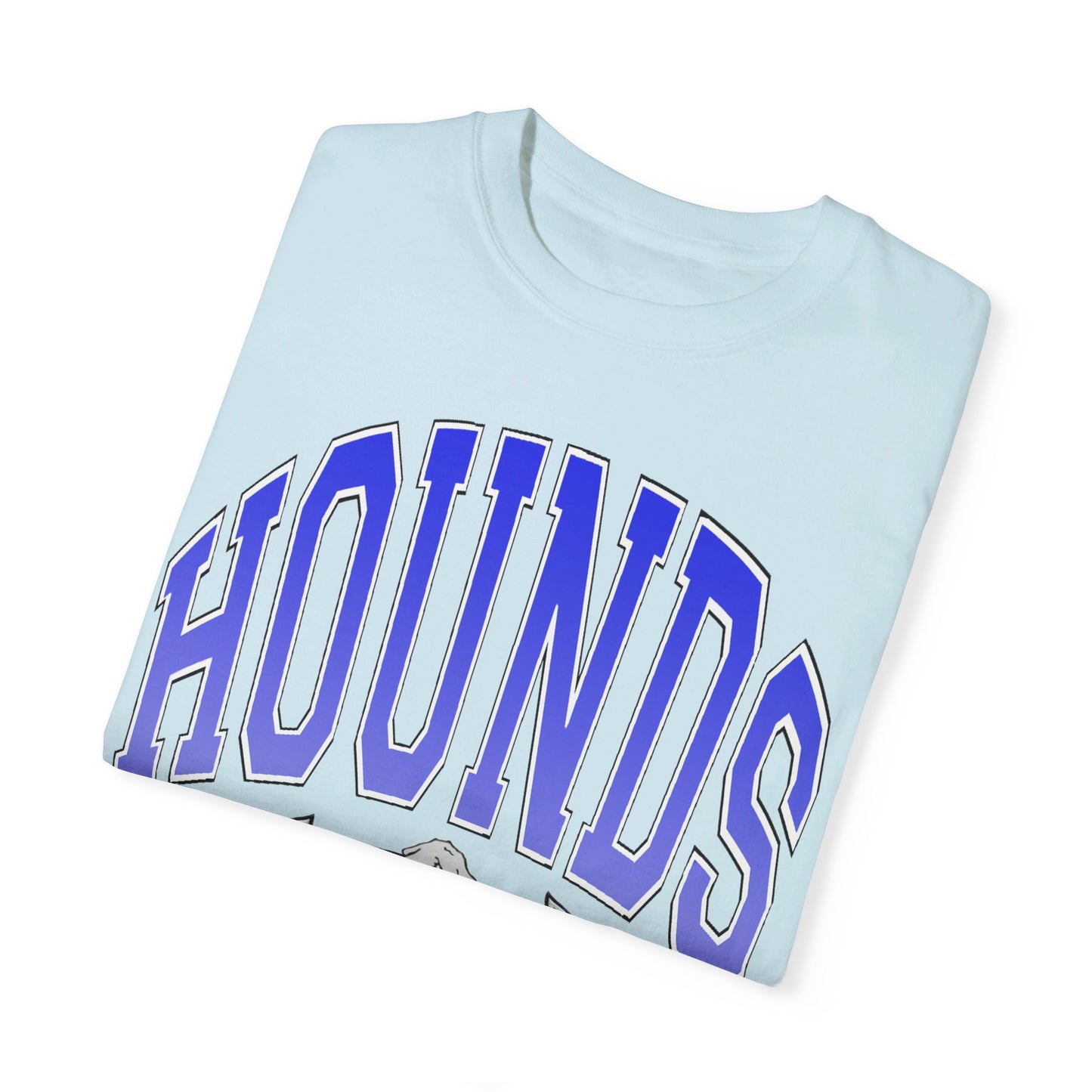 Vintage Style Hounds Crest Garment-Dyed T-shirt