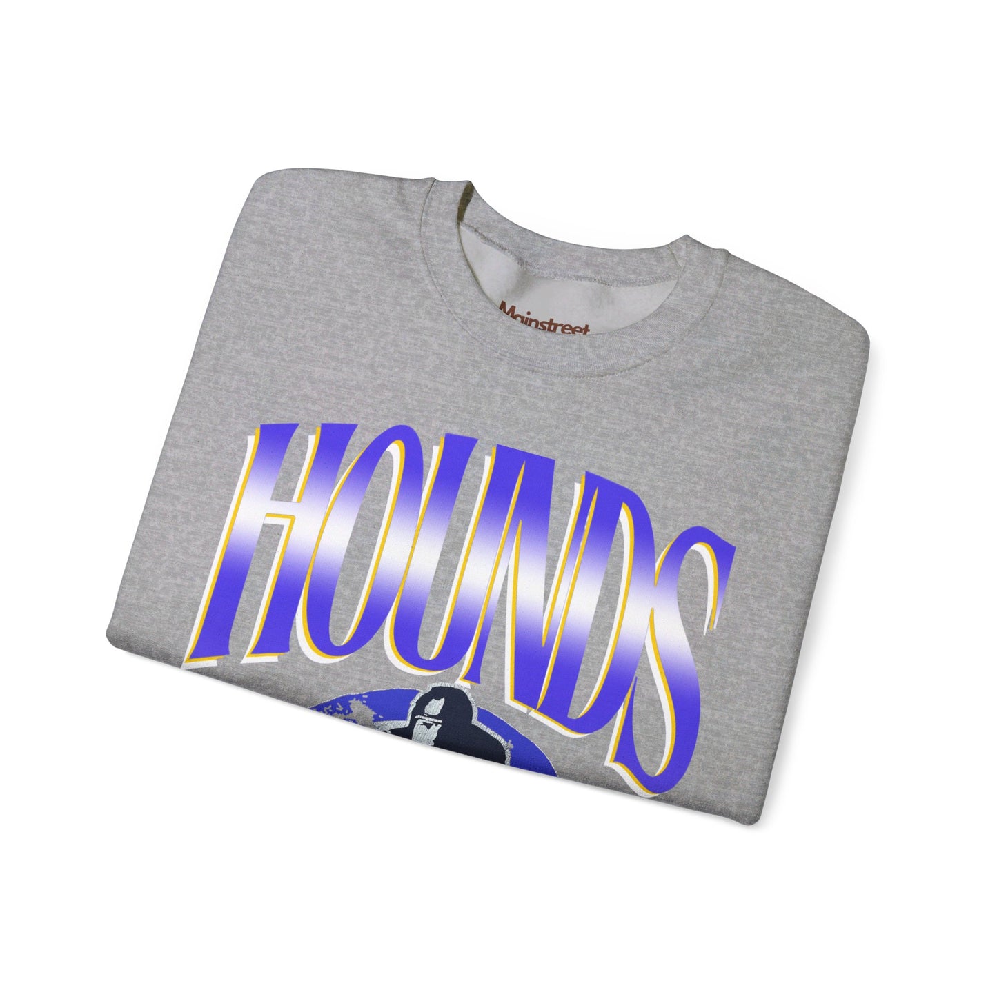 Vintage Style Hounds Football Crewneck Sweatshirt