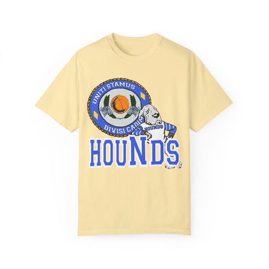 Vintage Style Hounds Mascot Garment-Dyed T-shirt