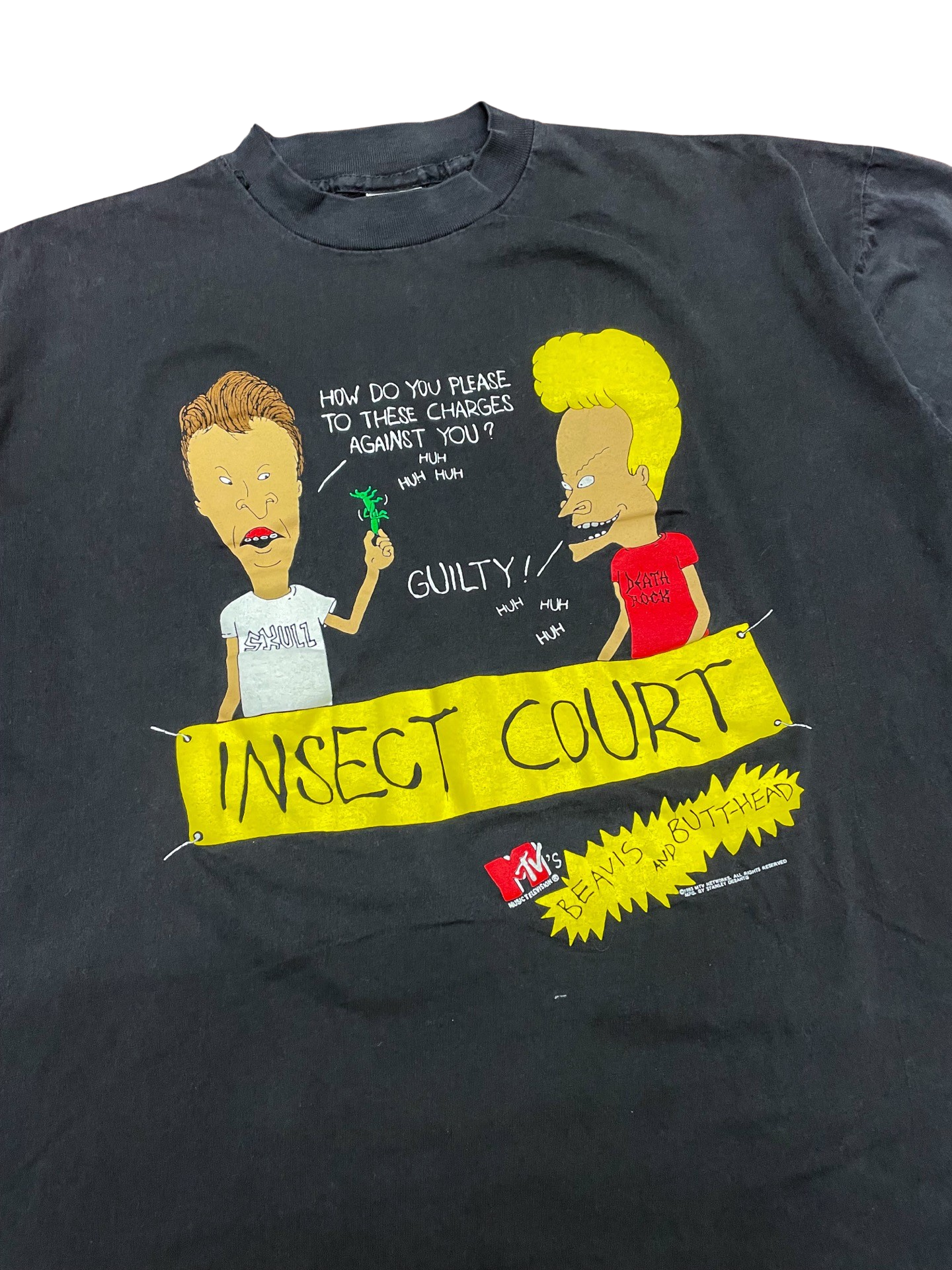 Vintage Beavis And Butthead Insect Court t-shirt
